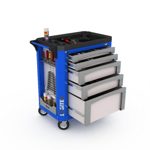 КГ037544 Тумба LOGITEX 5 с системой блокировки ящиков