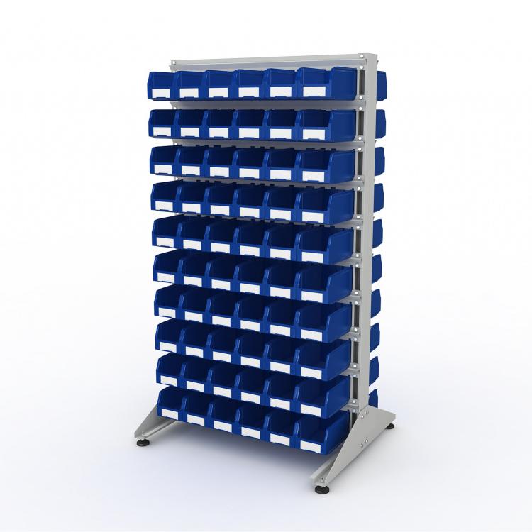 ER-00024040 Стеллаж для пластиковых лотков SORTEX двухсторонний 1800x1000x800.02