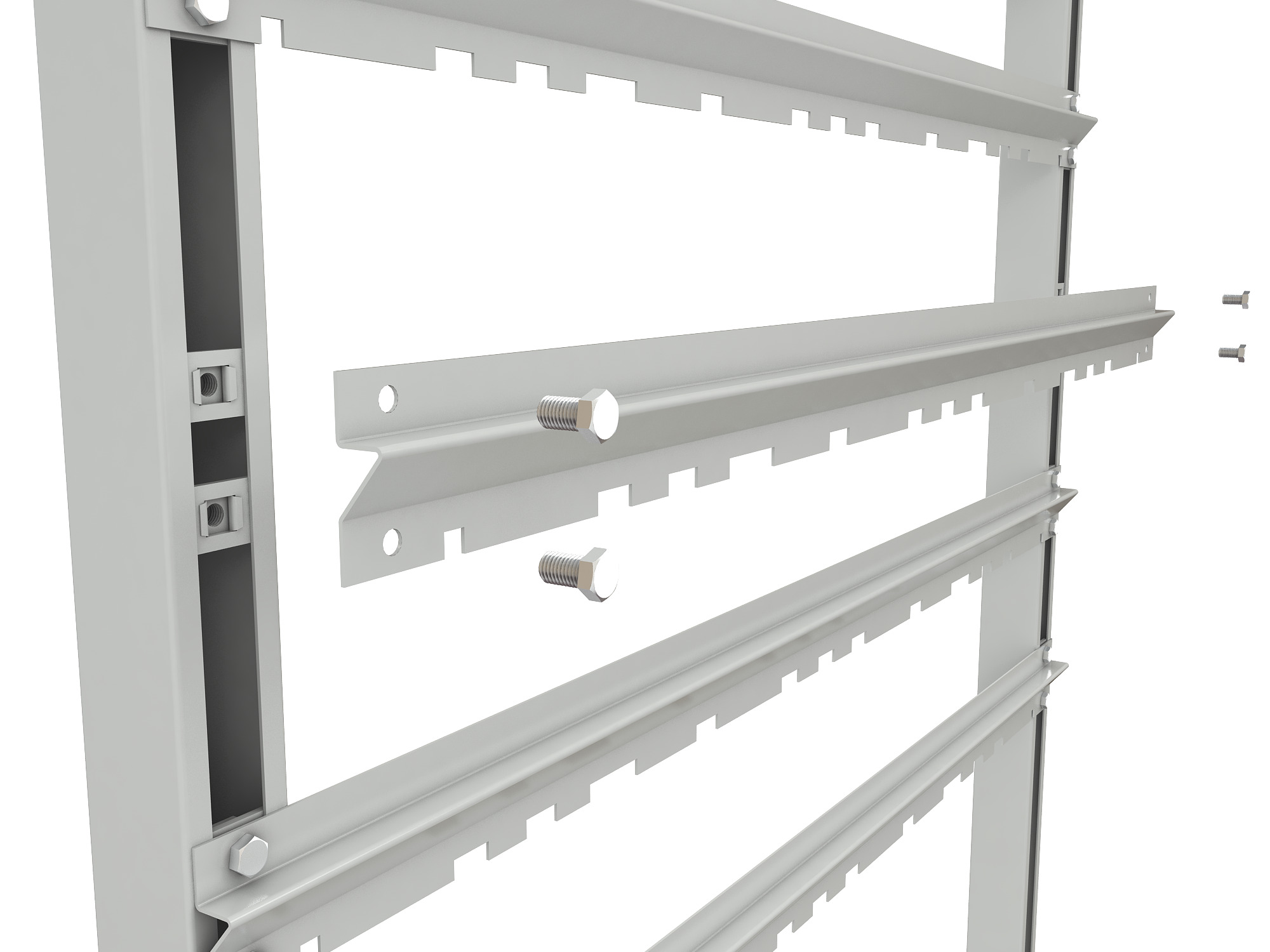 ER-00024037 Стеллаж для пластиковых лотков SORTEX двухсторонний 1800x1000x800.01