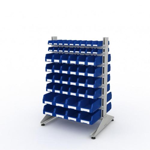 ER-00024031 Стеллаж для пластиковых лотков SORTEX двухсторонний 1500x1000x800.06