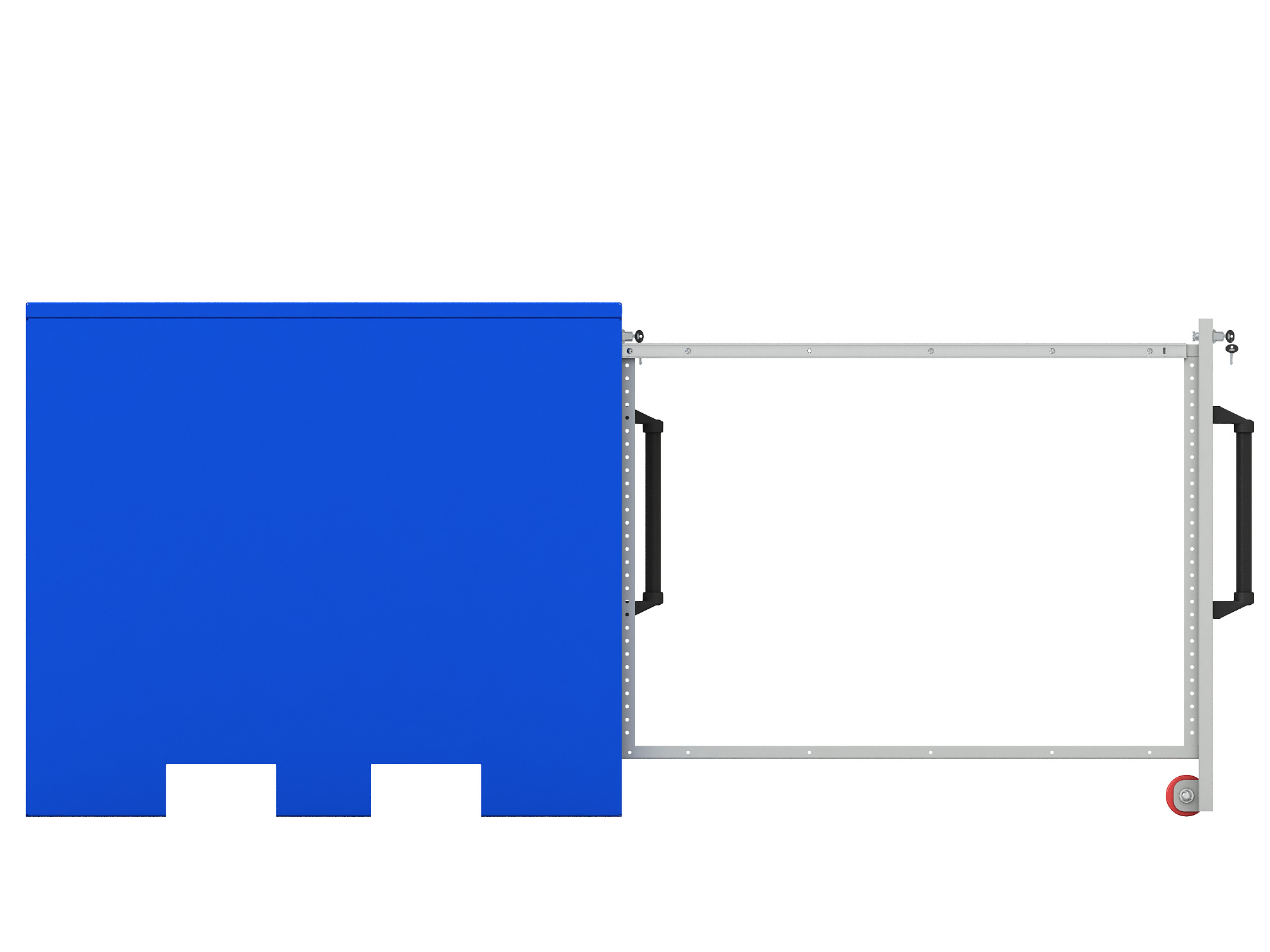 ER-00023540 Корпус шкафа для оснастки драйверный CAB-TOOL 1000X780 M/2L