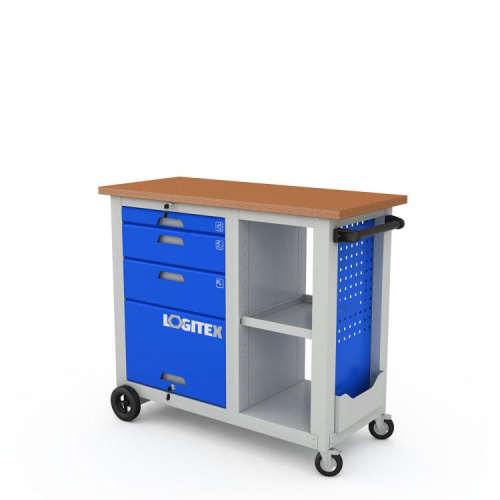 ER-00018282 Верстак мобильный LOGITEX 04 XS-2 980x1000x500 мм