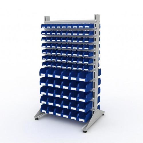 ER-00024047 Стеллаж для пластиковых лотков SORTEX двухсторонний 1800x1000x800.05